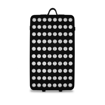 Πραγματική ισχύς 115W 660 850nm 1 1 Πίνακα θεραπείας κόκκινου φωτός κατά της γήρανσης με 80 λαμπτήρες