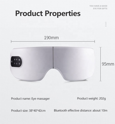 5V Τεχνολογία Μουσική Eye Relax Vibration Massager με θέρμανση