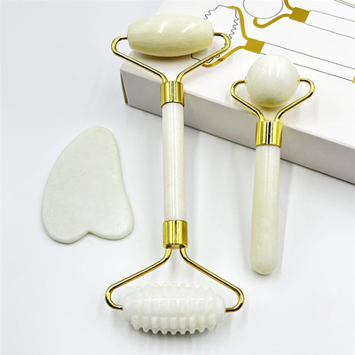 Xiuyan πέτρα χειριστή Μεγάλο σώμα Gua Sha Jade Roller Gua Sha για πονόλαιμα μυών μασάζ