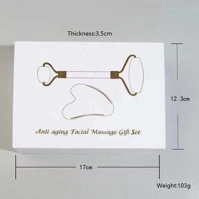 19*16*5cm Μίνι Jade Roller Ειδική Ετικέτα Face Lifting Gua Sha Set Box Tools 2023