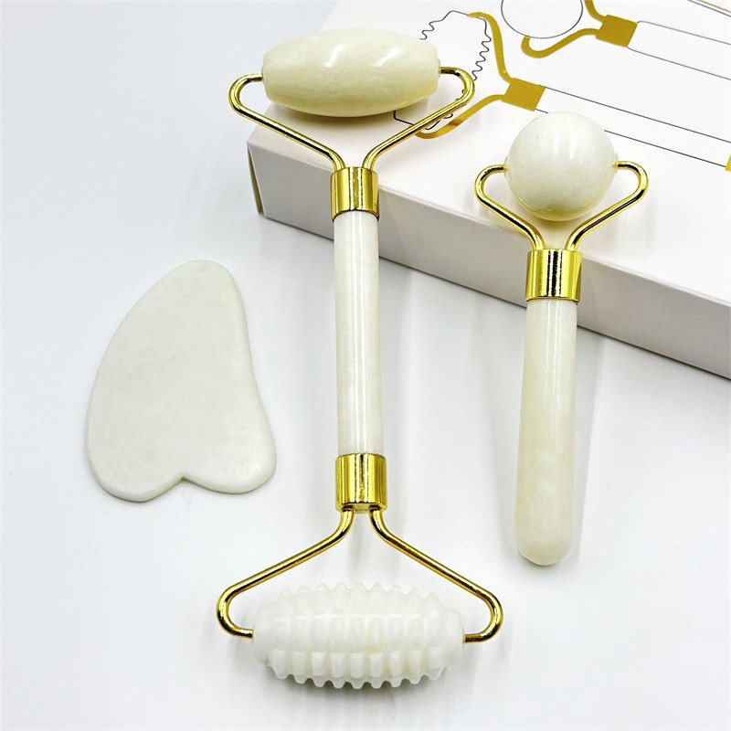 Xiuyan πέτρα χειριστή Μεγάλο σώμα Gua Sha Jade Roller Gua Sha για πονόλαιμα μυών μασάζ