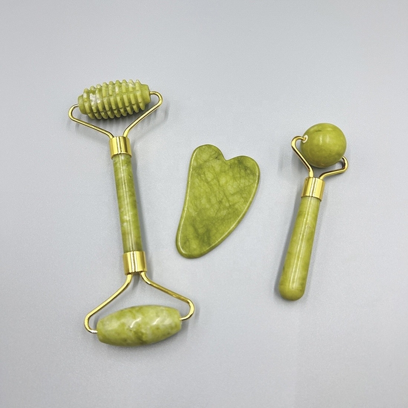 19*16*5cm Μίνι Jade Roller Ειδική Ετικέτα Face Lifting Gua Sha Set Box Tools 2023