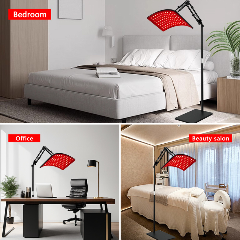 24W LED συσκευή θεραπείας με κοντινό υπέρυθρο φως για το πρόσωπο και το πίνακα ανακούφισης από πόνο στην πλάτη